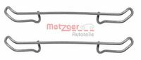 Set accesorii, placute frana METZGER AUTOTEILE, Cod: 109-1056