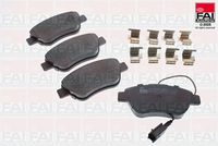 комплект спирачно феродо, дискови спирачки