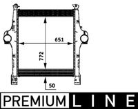 Thumbnail - Intercooler, inlaatluchtkoeler - CI118000P - MAHLE