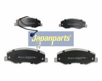 Комплект спирачно феродо, дискови спирачки PP-106AF JAPANPARTS