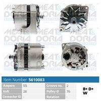 Generator / Alternator MEAT & DORIA, Cod: 5610083