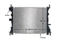 Thumbnail - Radiateur - CR1136000S - MAHLE