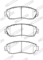 Bremsbelagsatz, Scheibenbremse