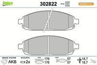 комплект спирачно феродо, дискови спирачки