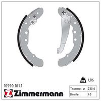 Set saboti frana ZIMMERMANN, Cod: 10990.101.1