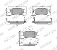 Bremsbelagsatz, Scheibenbremse