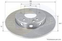 Disc frana COMLINE, Cod: ADC1604