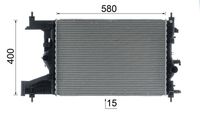 Thumbnail - Radiateur - CR2595000P - MAHLE