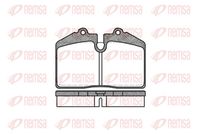 комплект спирачно феродо, дискови спирачки