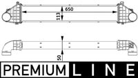 Thumbnail - Intercooler, inlaatluchtkoeler - CI139000P - MAHLE