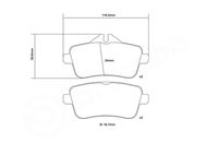 BREMBO High performance remblokkenset 3