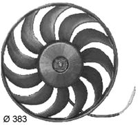 Thumbnail - Koelventilatorwiel - CFF133000S - MAHLE