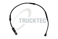 предупредителен контактен сензор, износване на накладките