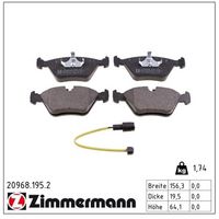 комплект спирачно феродо, дискови спирачки