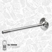 Thumbnail - Kleppenset, in-/uitlaatklep - VS0028 - ET ENGINETEAM
