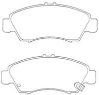Set placute frana,frana disc AISIN, Cod: ASN-235