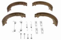 комплект спирачна челюст, ръчна спирачка