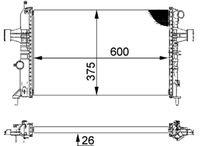 Thumbnail - Radiateur - CR227000P - MAHLE