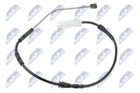 предупредителен контактен сензор, износване на накладките