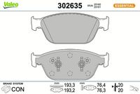 Bremsbelagsatz, Scheibenbremse