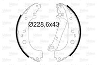 Set saboti frana VALEO, Cod: 564068