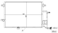 Condensator / Radiator aer conditionat MTR, Cod: 13054630