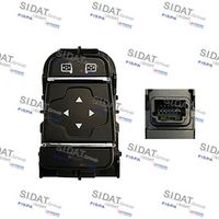 Comutator, reglarea oglinzilor exterioare SIDAT, Cod: 640136A2