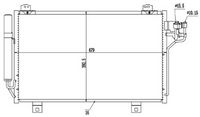 Condensator / Radiator aer conditionat MTR, Cod: 13054845