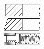 комплект сегменти