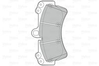 Bremsbelagsatz, Scheibenbremse