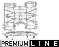 Thumbnail - Intercooler, inlaatluchtkoeler - CI408000P - MAHLE