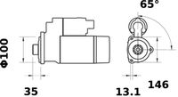 Thumbnail - Startmotor / starter - MS628 - MAHLE