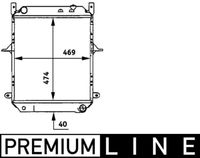 Thumbnail - Radiateur - CR721000P - MAHLE