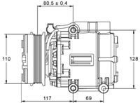 Kompressor, Klimaanlage