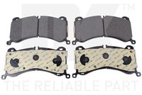 Bremsbelagsatz, Scheibenbremse