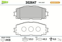 Bremsbelagsatz, Scheibenbremse
