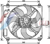 вентилатор, охлаждане на двигателя