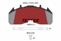 Bremsbelagsatz, Scheibenbremse