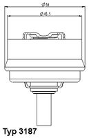 Thermostat, Kühlmittel