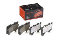 Bremsbelagsatz, Scheibenbremse