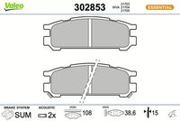 Bremsbelagsatz, Scheibenbremse