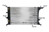 Thumbnail - Radiateur - CR635000S - MAHLE