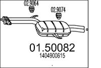 Mittelschalldämpfer