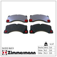 комплект спирачно феродо, дискови спирачки