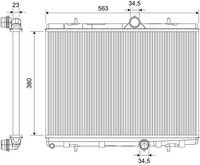 радиатор, охлаждане на двигателя