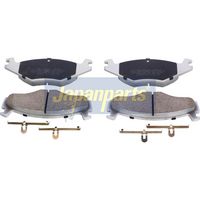 комплект спирачно феродо, дискови спирачки