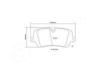 BREMBO High performance remblokkenset 3