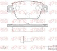 комплект спирачно феродо, дискови спирачки