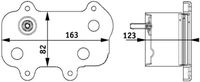 Thumbnail - Oliekoeler, motorolie - CLC61000P - MAHLE