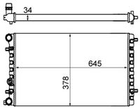 Thumbnail - Radiateur - CR477001S - MAHLE